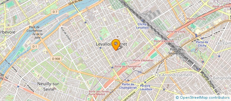 localisation de l'entreprise MONSIEUR PIERRE SCHNEIDER à LEVALLOIS-PERRET