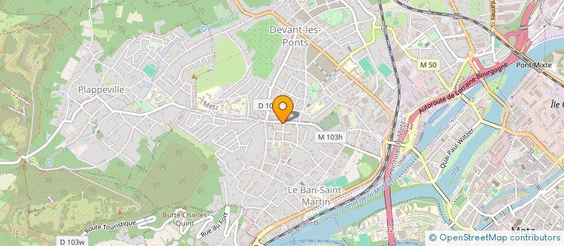 localisation de l'entreprise MONSIEUR PIERRE SCHNEIDER  LE BAN-SAINT-MARTIN