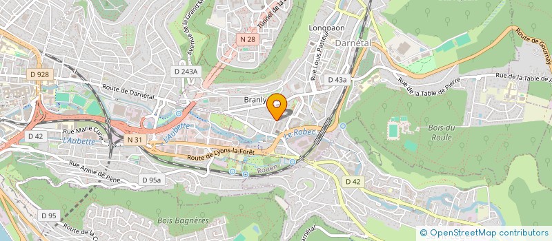 localisation de l'entreprise MONSIEUR PIERRE SCHOETTEL  DARNETAL