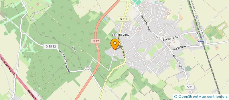 localisation de l'entreprise MONSIEUR PIERRE SCHOTS  VIMY