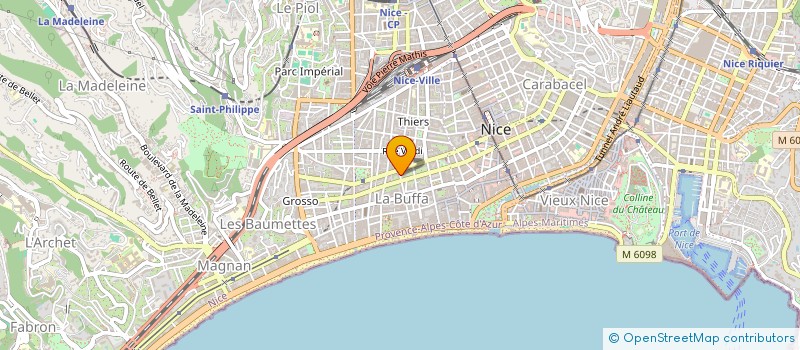 localisation de l'entreprise MONSIEUR PIERRE SCHRAMM à NICE