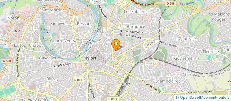 localisation de l'entreprise MONSIEUR PIERRE SCHRECK à NIORT