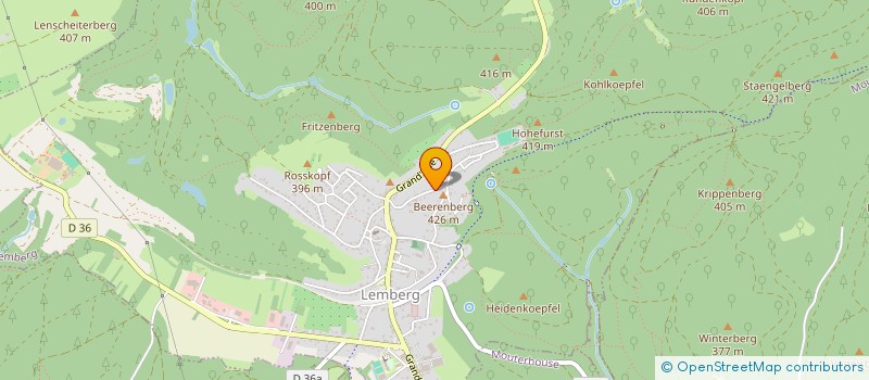 localisation de l'entreprise MONSIEUR PIERRE SCHREINER  LEMBERG