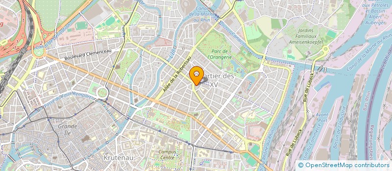 localisation de l'entreprise MONSIEUR PIERRE SCHULE à STRASBOURG