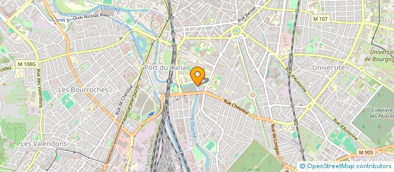 localisation de l'entreprise MONSIEUR PIERRE SCHUMACHER à DIJON