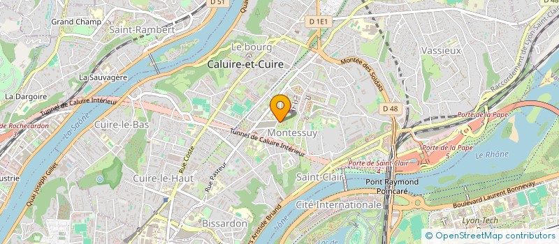 localisation de l'entreprise MONSIEUR PIERRE SCOZZESI à CALUIRE-ET-CUIRE