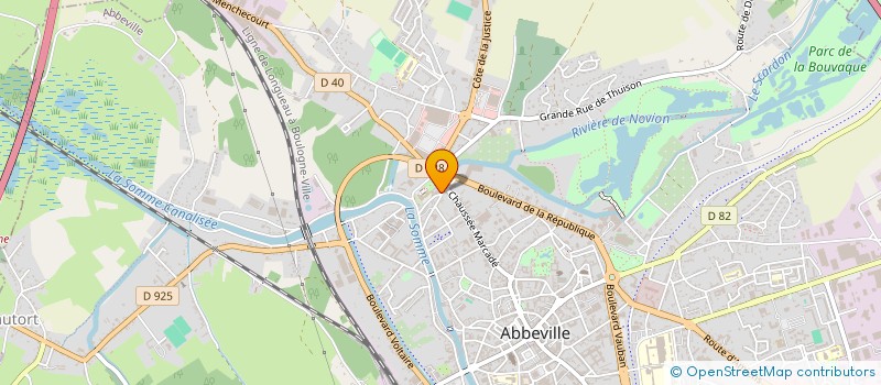 localisation de l'entreprise MONSIEUR PIERRE SEGARD à ABBEVILLE