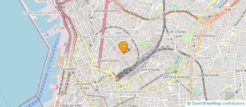 localisation de l'entreprise MONSIEUR PIERRE SEGGIO  MARSEILLE