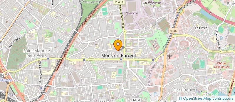 localisation de l'entreprise MONSIEUR PIERRE SEIGNEZ  MONS-EN-BARUL