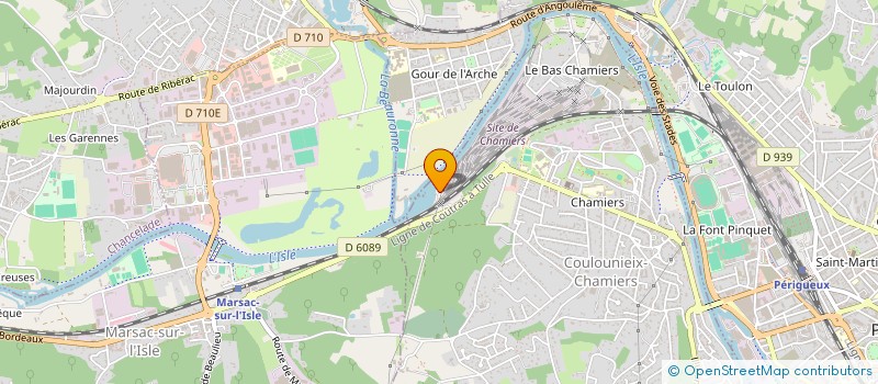 localisation de l'entreprise MONSIEUR PIERRE SELVES  COULOUNIEIX CHAMIERS