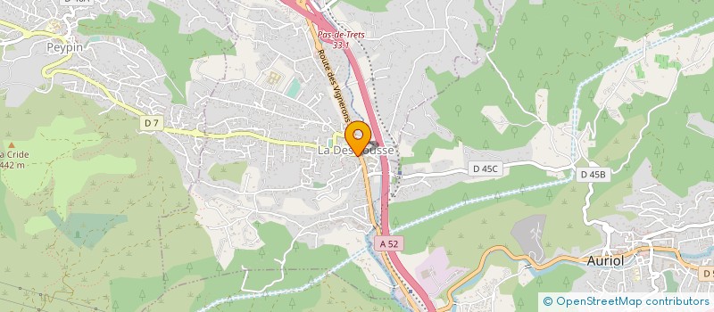 localisation de l'entreprise MONSIEUR PIERRE SEMPERE PIERRE  LA DESTROUSSE