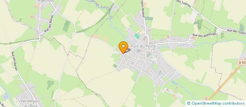 localisation de l'entreprise MONSIEUR PIERRE SENECA  POIX-DU-NORD