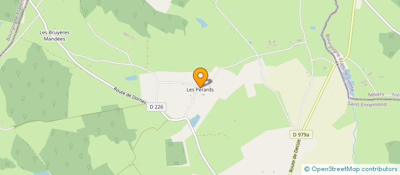 localisation de l'entreprise MONSIEUR PIERRE SENNEPIN  SAINT-ENNEMOND