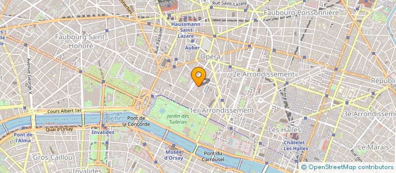 localisation de l'entreprise MONSIEUR PIERRE SENTENAC  PARIS