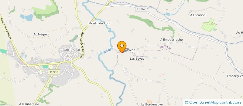 localisation de l'entreprise MONSIEUR PIERRE SENTIS  AVEZAN