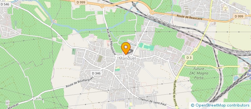 localisation de l'entreprise MONSIEUR PIERRE SEPHANE  MANDUEL