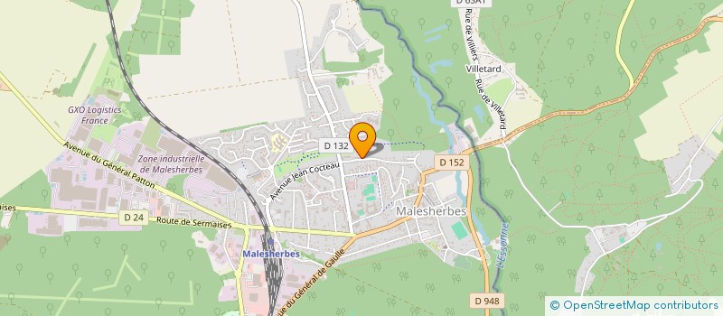 localisation de l'entreprise MONSIEUR PIERRE SERGENT à LE MALESHERBOIS