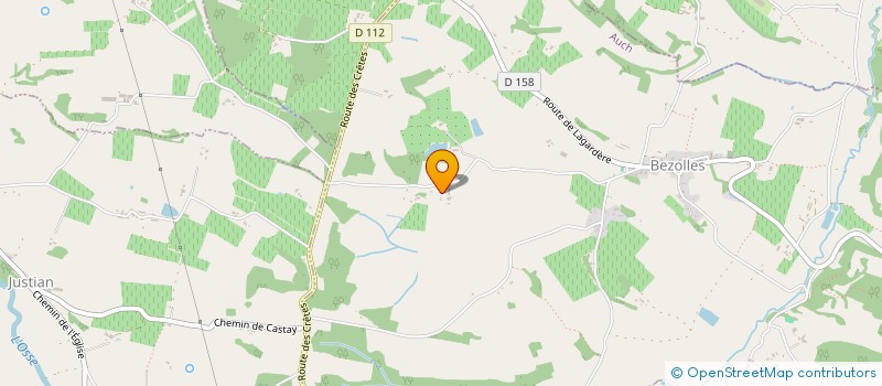 localisation de l'entreprise MONSIEUR PIERRE SERNIGUET  BEZOLLES