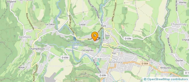 localisation de l'entreprise MONSIEUR PIERRE SERPOL à VALROMEY-SUR-SERAN