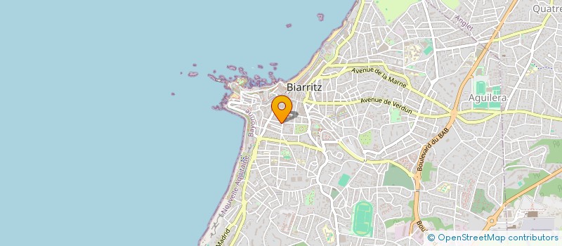 localisation de l'entreprise MONSIEUR PIERRE SERRA à BIARRITZ