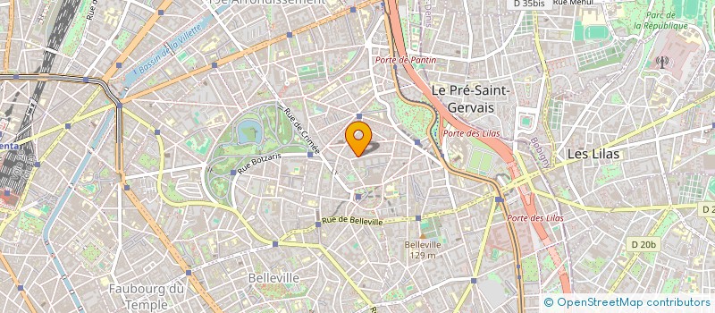 localisation de l'entreprise MONSIEUR PIERRE SERRA  PARIS