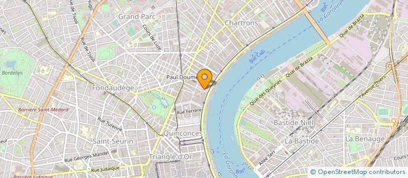 localisation de l'entreprise MONSIEUR PIERRE SERVANT à BORDEAUX