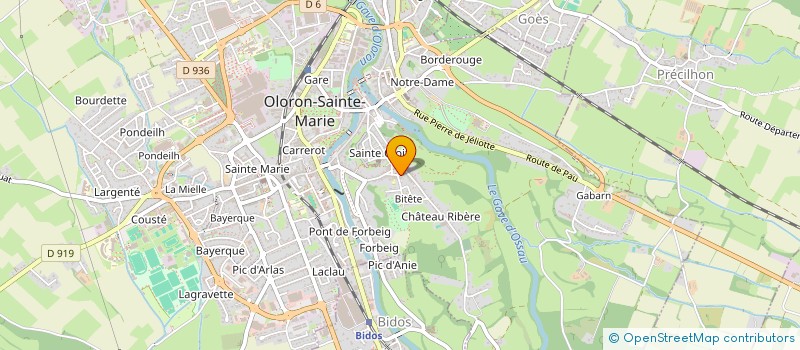 localisation de l'entreprise MONSIEUR PIERRE SERVAT à OLORON-SAINTE-MARIE