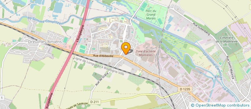 localisation de l'entreprise MONSIEUR PIERRE SEVESTRE  QUESNOY-SUR-AIRAINES