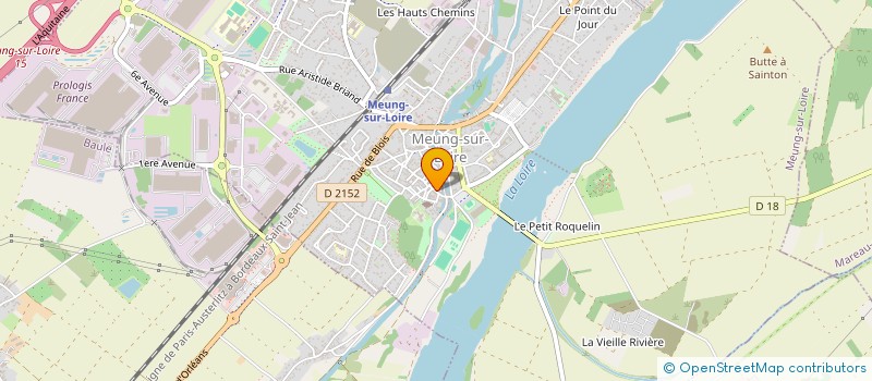 localisation de l'entreprise MONSIEUR PIERRE SEVIN à MEUNG-SUR-LOIRE