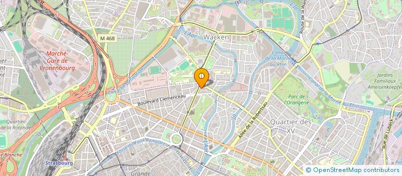 localisation de l'entreprise MONSIEUR PIERRE SIEGEL à STRASBOURG