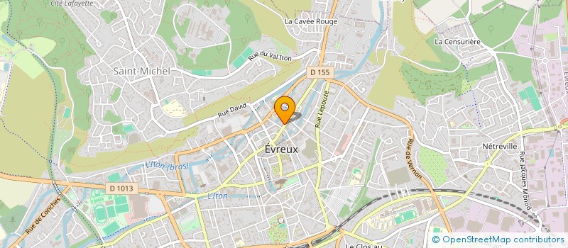 localisation de l'entreprise MONSIEUR PIERRE SIEGFRIED à EVREUX