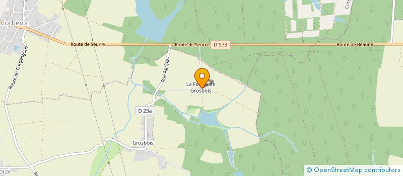 localisation de l'entreprise MONSIEUR PIERRE SIFFRE  CORGENGOUX