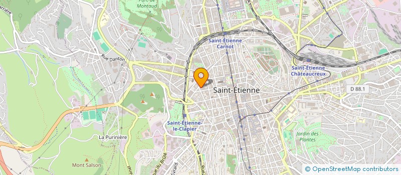 localisation de l'entreprise MONSIEUR PIERRE SIGUIER à SAINT-ETIENNE