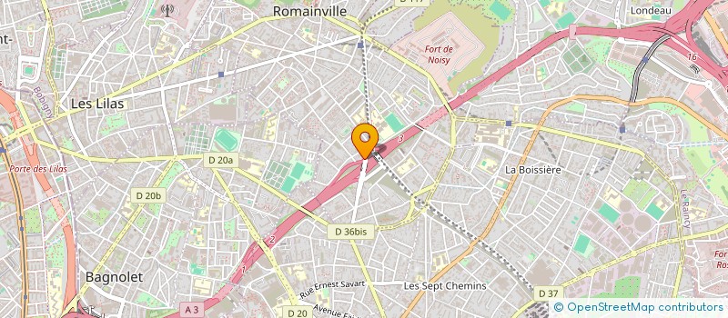 localisation de l'entreprise MONSIEUR PIERRE SIMON à ROMAINVILLE