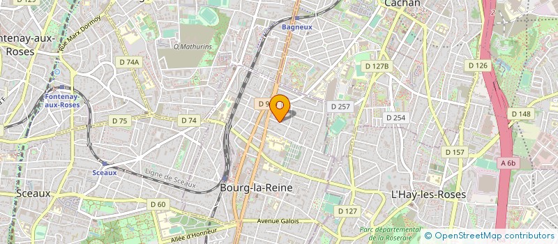 localisation de l'entreprise MONSIEUR PIERRE SIMON à BOURG-LA-REINE