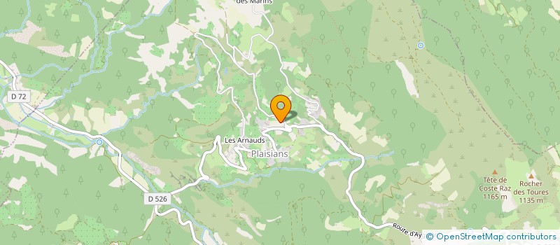 localisation de l'entreprise MONSIEUR PIERRE SIMON-GUYENNE  LA ROCHE-SUR-LE-BUIS