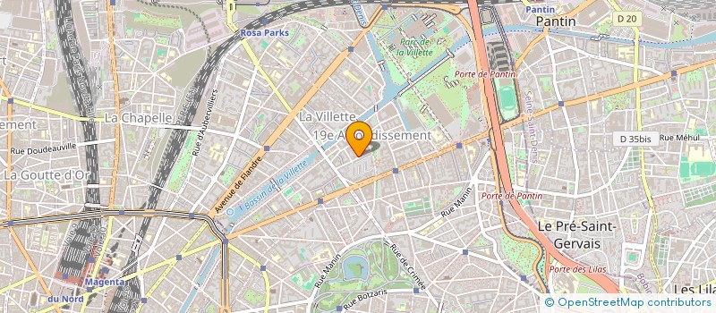 localisation de l'entreprise MONSIEUR PIERRE SIMONNET  PARIS