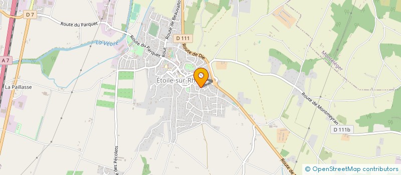 localisation de l'entreprise MONSIEUR PIERRE SINGLING  ETOILE-SUR-RHONE