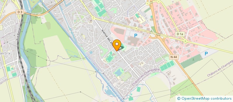 localisation de l'entreprise MONSIEUR PIERRE SIRANTOINE  CHALONS-EN-CHAMPAGNE