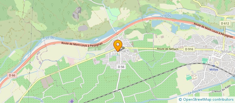 localisation de l'entreprise MONSIEUR PIERRE SIRE  NEFIACH