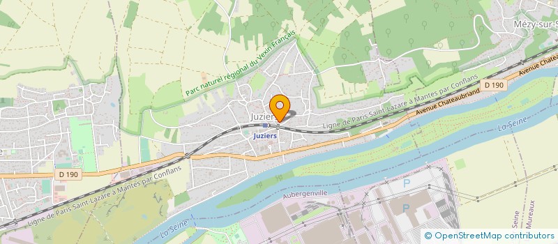 localisation de l'entreprise MONSIEUR PIERRE SIROT  JUZIERS