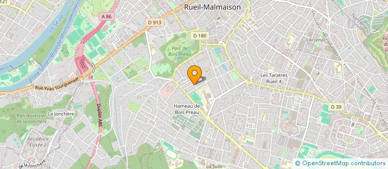 localisation de l'entreprise MONSIEUR PIERRE SIX à RUEIL-MALMAISON