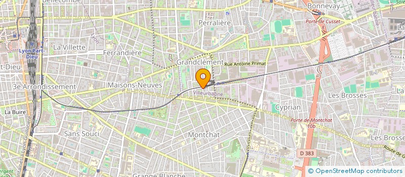 localisation de l'entreprise MONSIEUR PIERRE SOBOUL  VILLEURBANNE