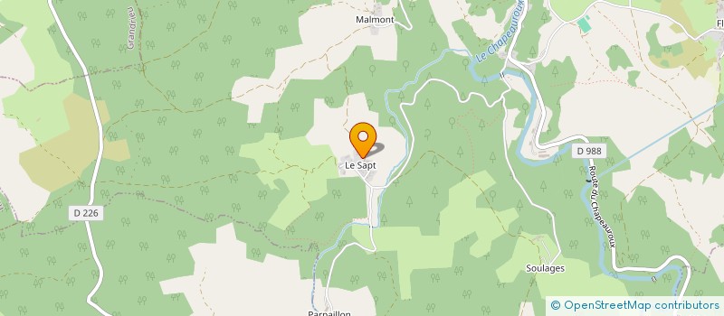 localisation de l'entreprise MONSIEUR PIERRE SOLIGNAC  SAINT BONNET-LAVAL