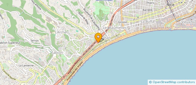 localisation de l'entreprise MONSIEUR PIERRE SOMARIA à NICE