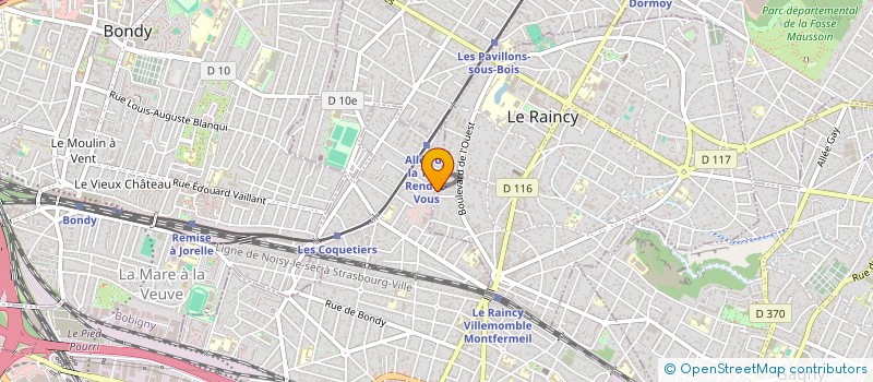 localisation de l'entreprise MONSIEUR PIERRE SOPRANI  VILLEMOMBLE