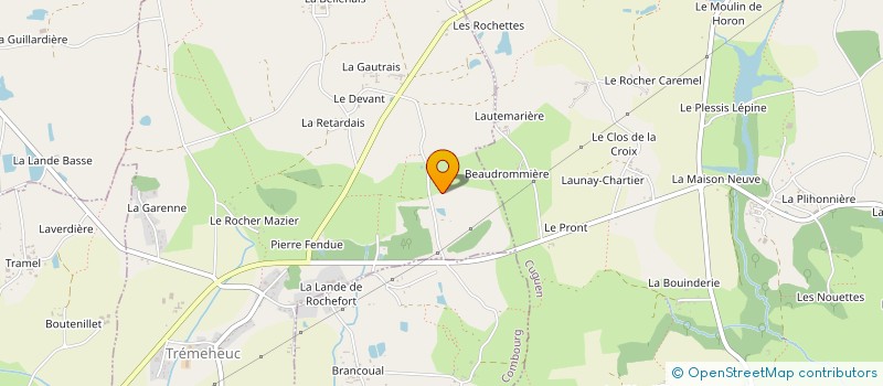 localisation de l'entreprise MONSIEUR PIERRE SORAIS  TREMEHEUC