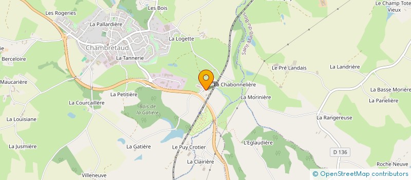 localisation de l'entreprise MONSIEUR PIERRE SORIN à CHANVERRIE