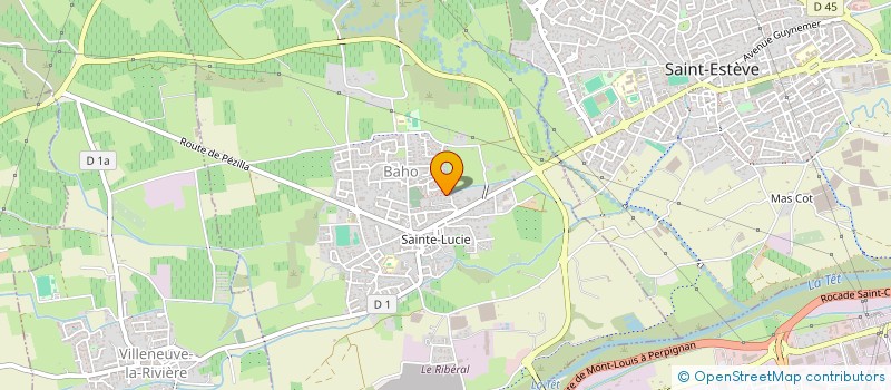 localisation de l'entreprise MONSIEUR PIERRE SOUBIELLE  BAHO