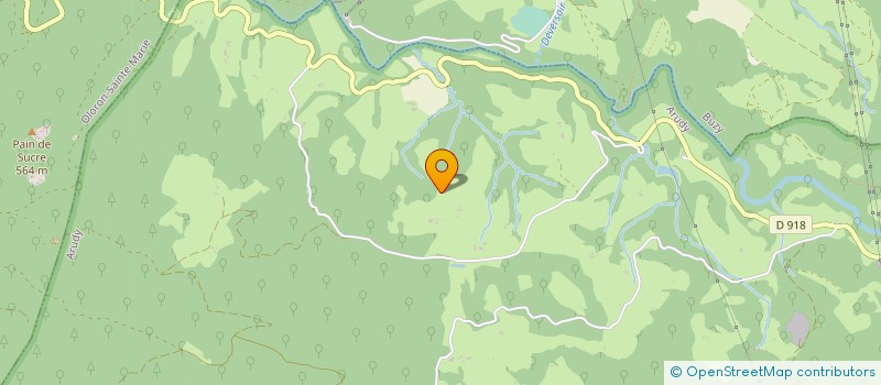 localisation de l'entreprise MONSIEUR PIERRE SOUBIROU NOUGUE  ARUDY